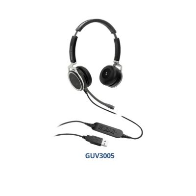 Voip usb headset hot sale noise canceling microphone