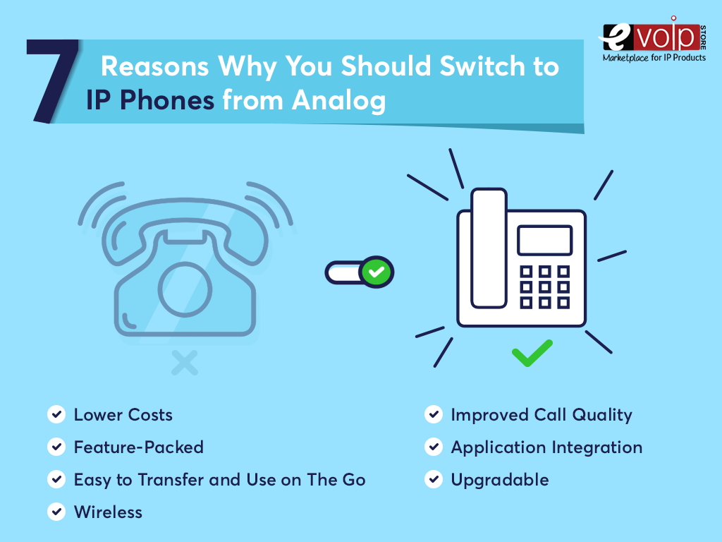 7 Reasons Why You Should Switch to IP Phones from Analog